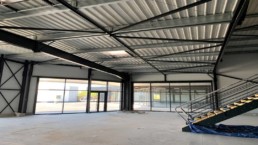 construction d'un commerce
