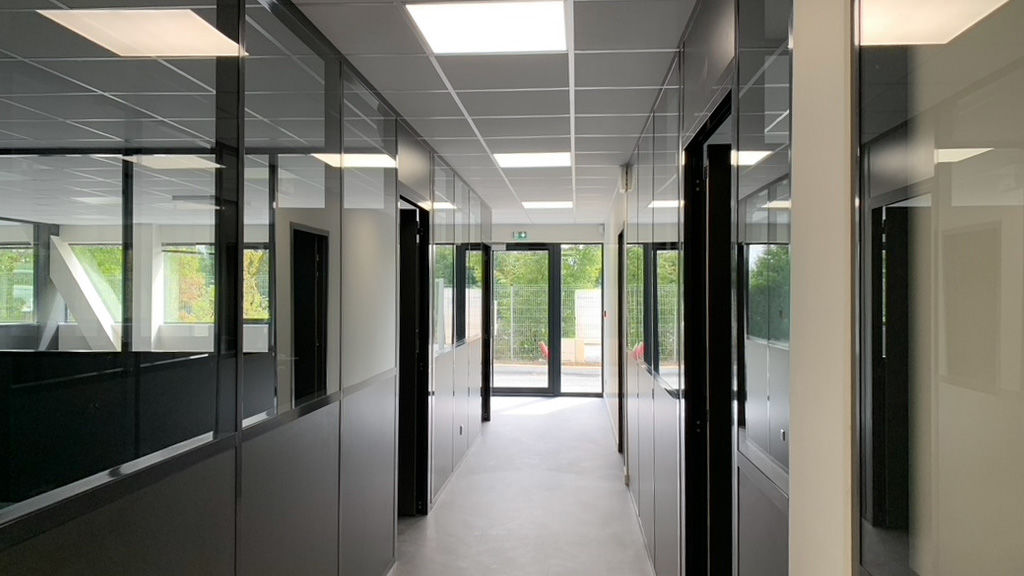 Batiment de bureaux construction