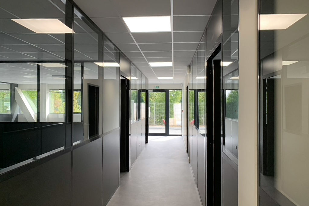 Batiment de bureaux construction